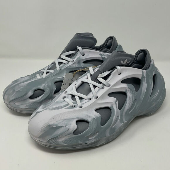 Adidas adifom Q Dash Running Shoes Sneakers Grey GW2216 Men size 7 New Slip On - Picture 8 of 10